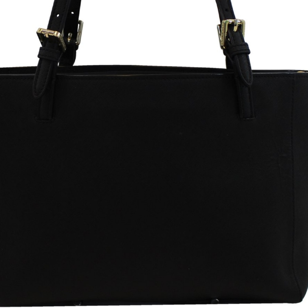 TORY BURCH York Black Leather Tote Small Bag - Picture 3 of 8